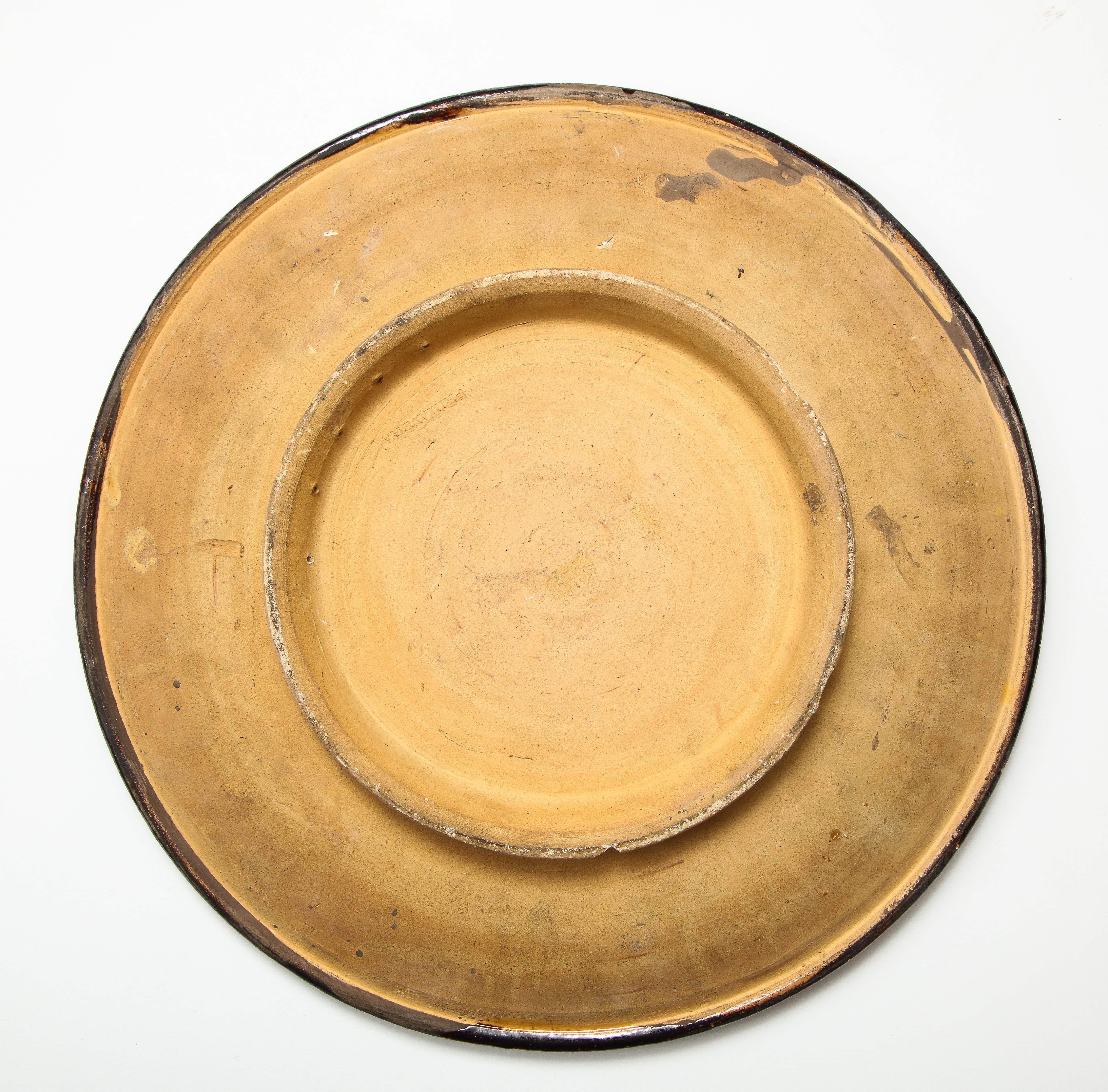 20th Century Atelier Primavera Ceramic Platter