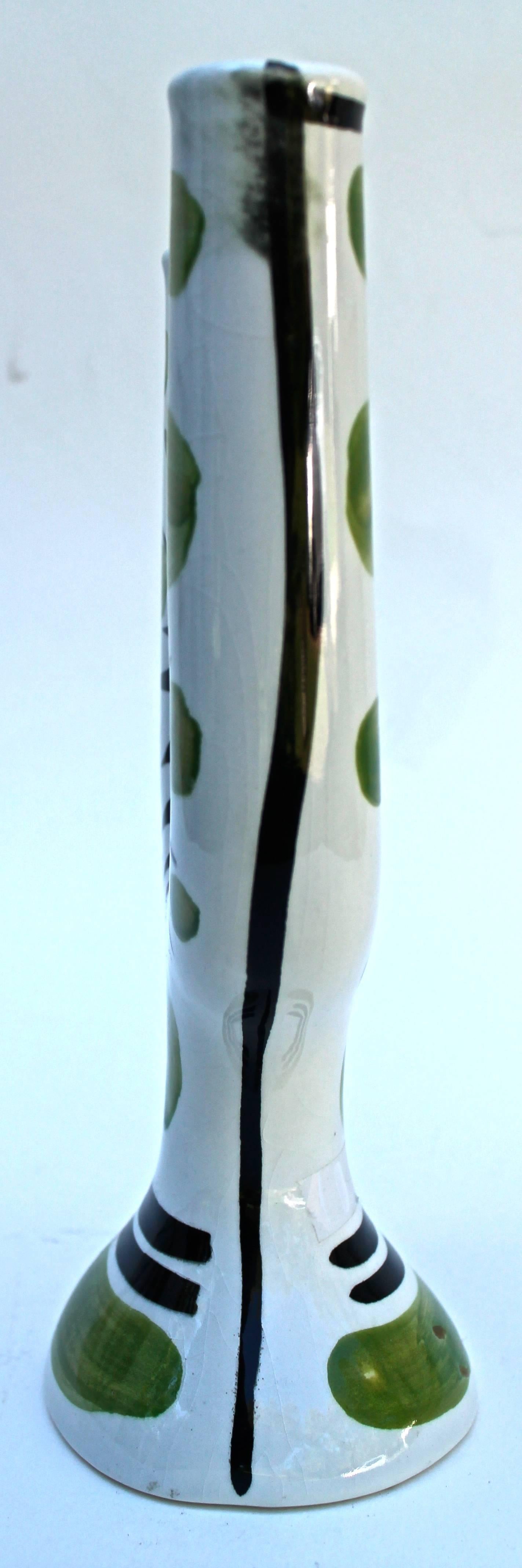 20th Century Atelier Revernay Midcentury Biomorphic Vase For Sale
