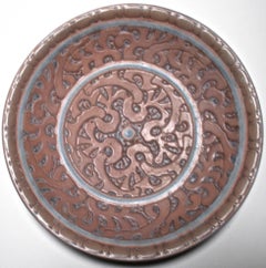 Atelier Revernay Stoneware Art Deco Charger