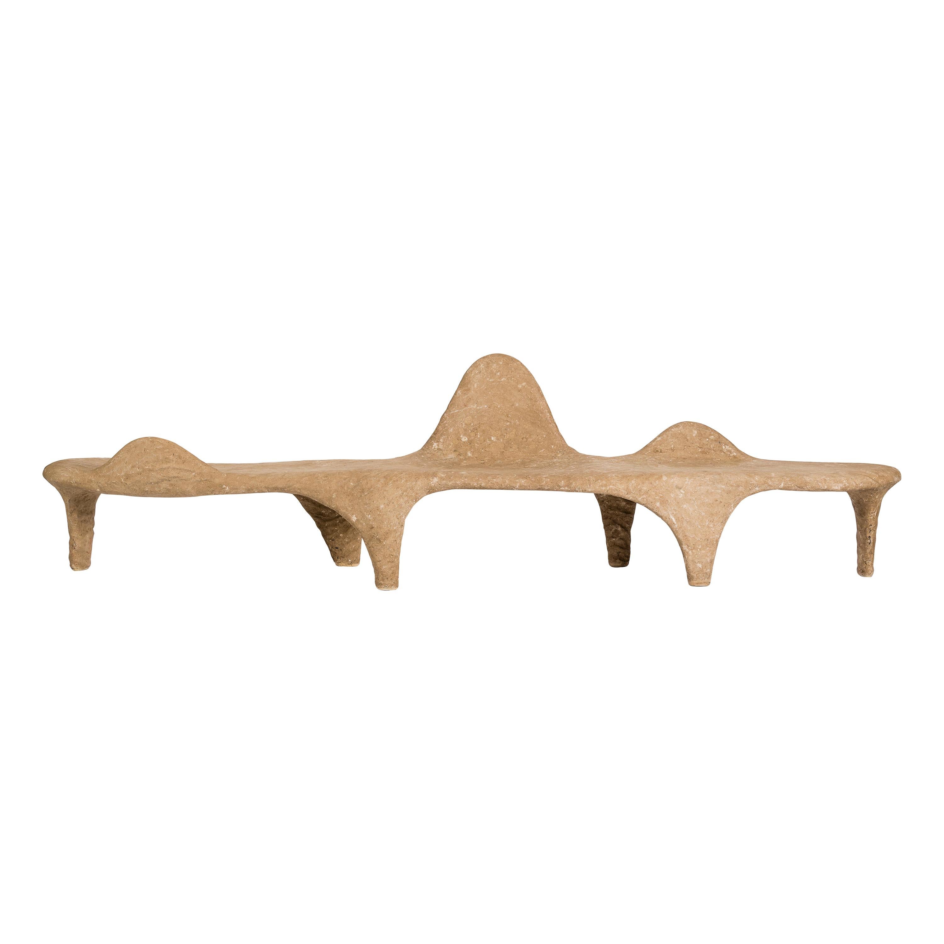 Atelier Saigon, Wave Bench, Vietnam, circa 2010 For Sale