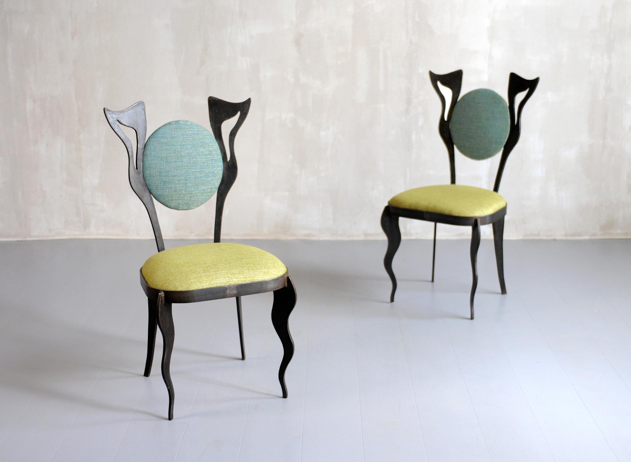 French Atelier S.L. Prestige, Table and 2 Chairs Set, France 2012 For Sale