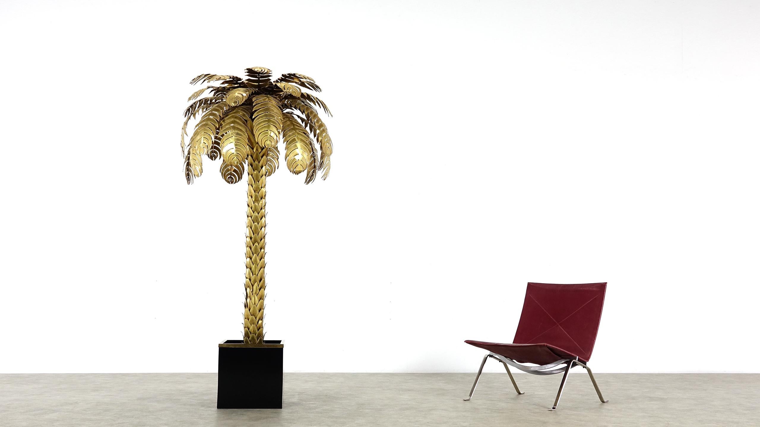Atelier Techoueyres, Floor Lamp in the Form of a Palm Tree for Maison Charles 5