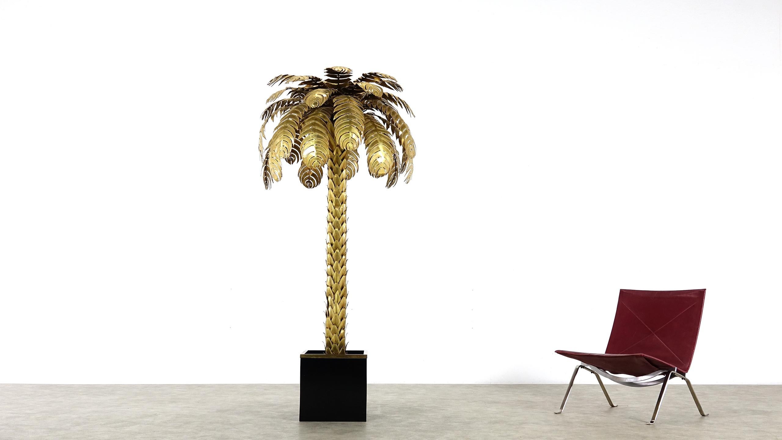 Atelier Techoueyres, Floor Lamp in the Form of a Palm Tree for Maison Charles 10