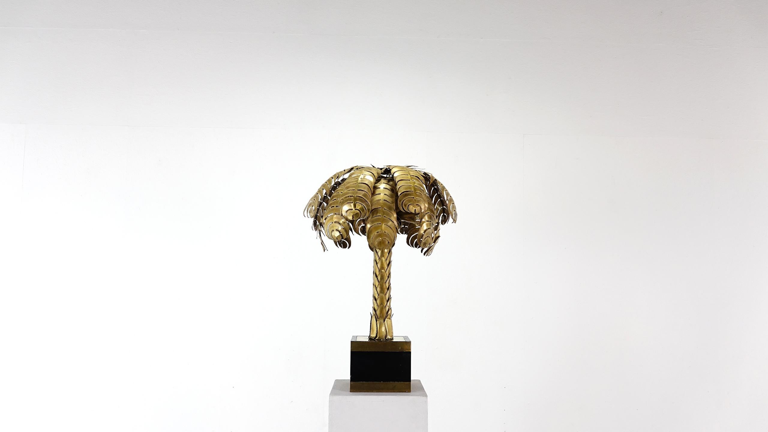 Atelier Techoueyres Floor / Table Palm Tree Lamp Palm for Maison Charles 1