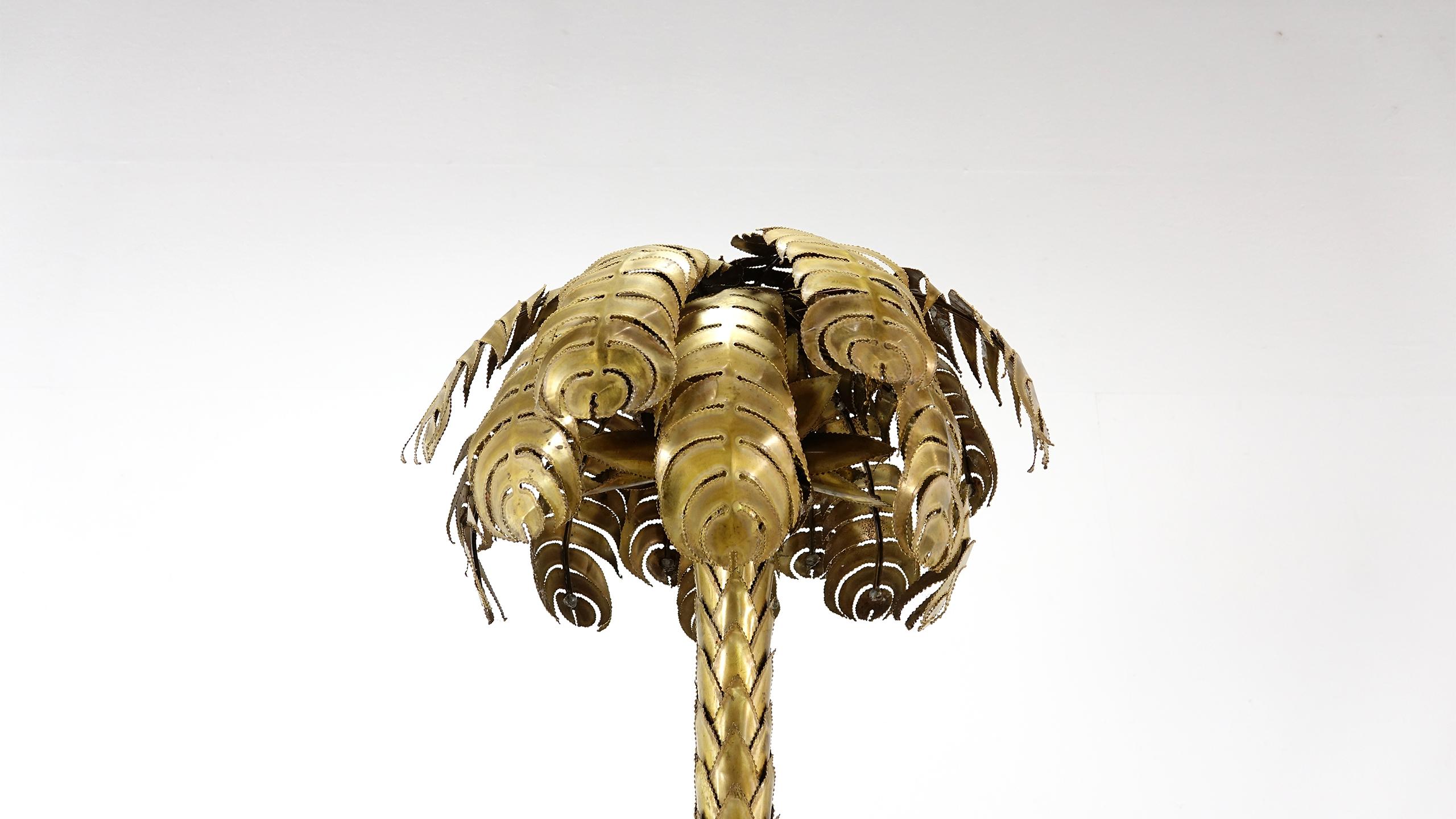 Atelier Techoueyres Floor / Table Palm Tree Lamp Palm for Maison Charles 2