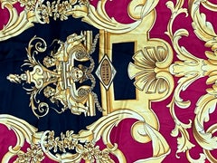 Atelier Versace 90's Silk Blanket