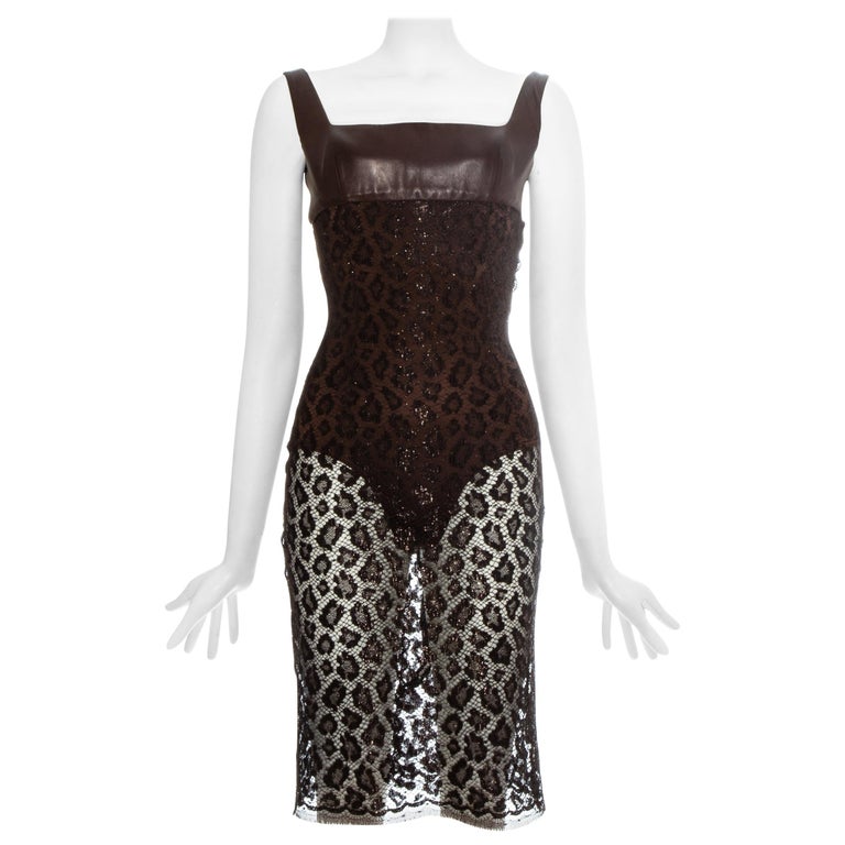 knee length dresses for ladies Eleni Leopard Print Midi Dress