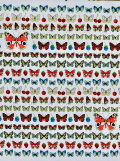 ATELIER VERSACE Schmetterlings-Seidenschal Frühjahr/Sommer 1995