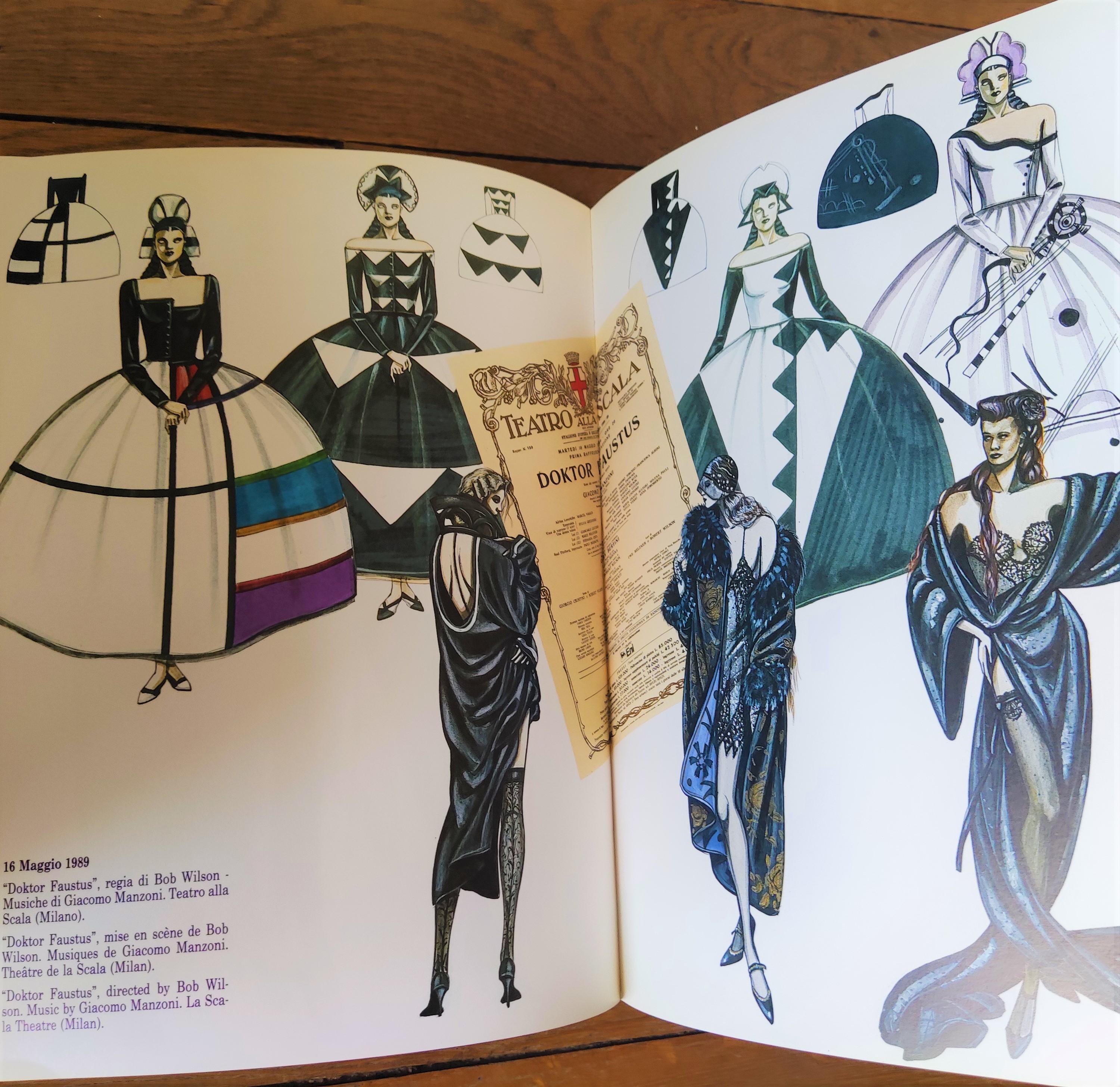Women's or Men's Atelier Versace Gianni Couture 1989 1990 Faustus Theater Book Magazine Catalog