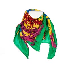 Atelier versace, Multicolored medusa scarf