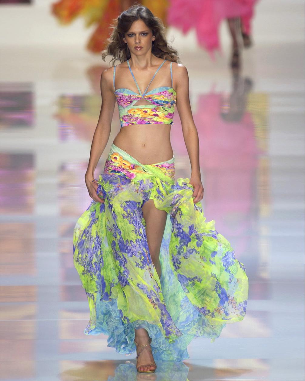 versace skirt set