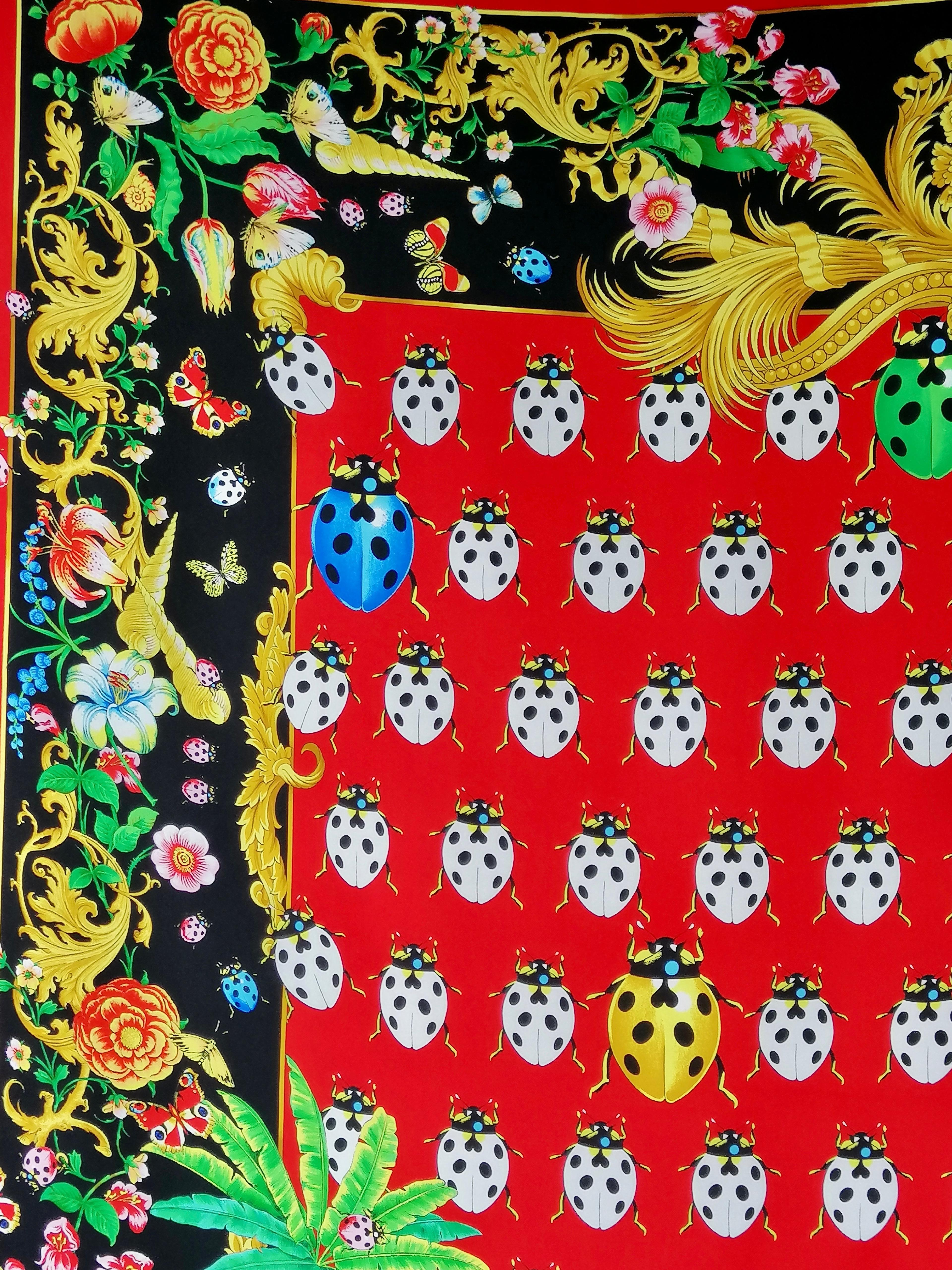 ATELIER VERSACE  silk shawl For Sale 6