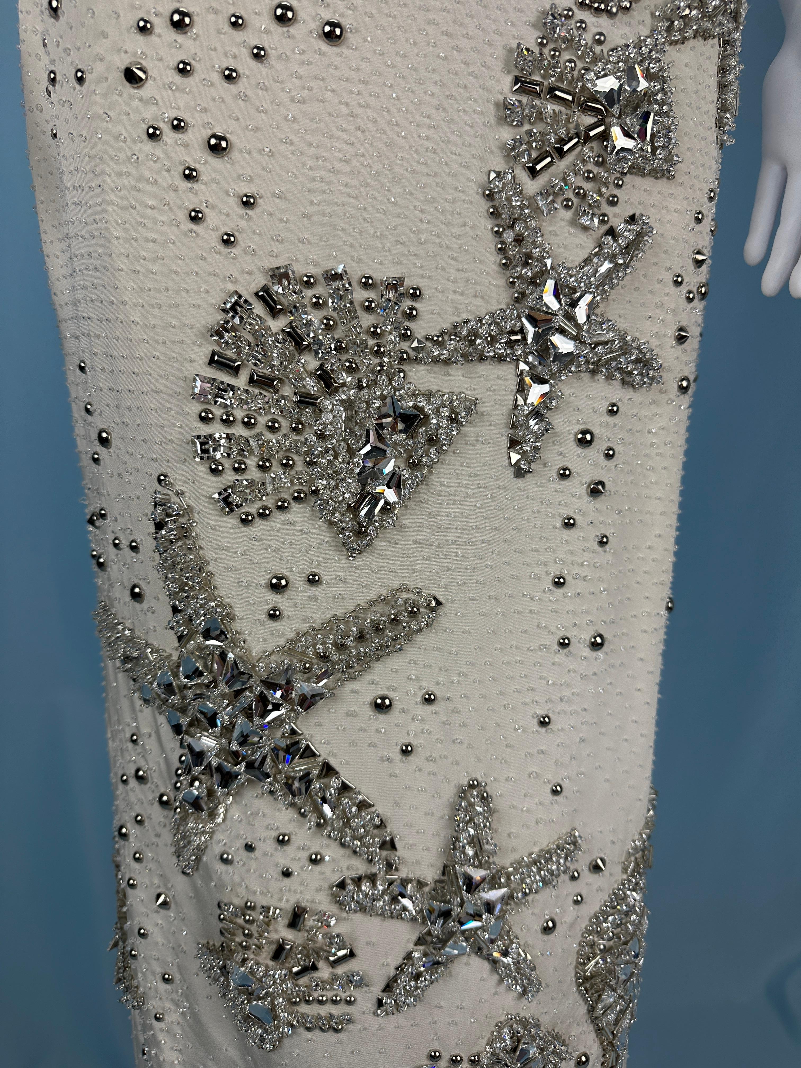 Atelier Versace Spring 2012 Runway Crystal Embellished Starfish Shell Dress 2