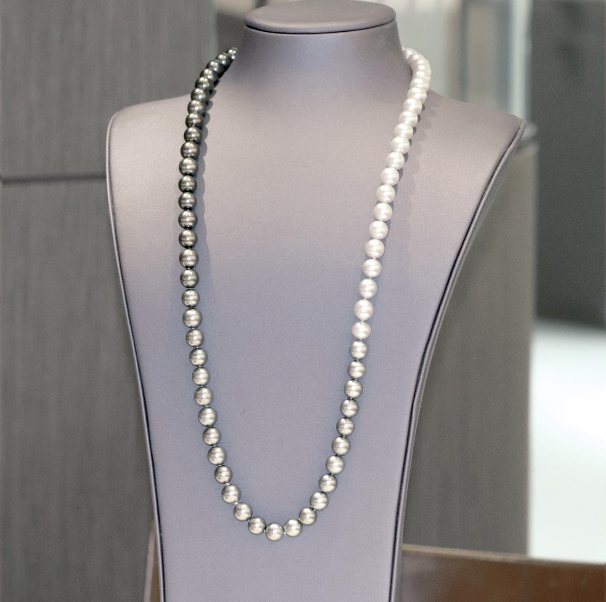 Atelier Zobel Ombré Tahitian and South Sea Pearl Multilength Necklaces 1