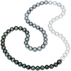 Atelier Zobel Ombré Tahitian and South Sea Pearl Multilength Necklaces