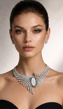 AtelierX Revive the phoenix diamond bespoke necklace