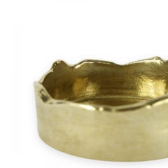 Atélis Maxi – Set of 6 Gold Brass Candle Holders