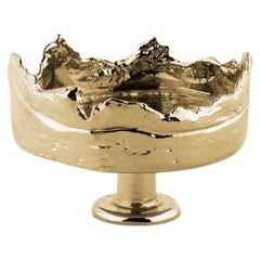 Atélis Small – Elegant Gold Brass Candle Holder