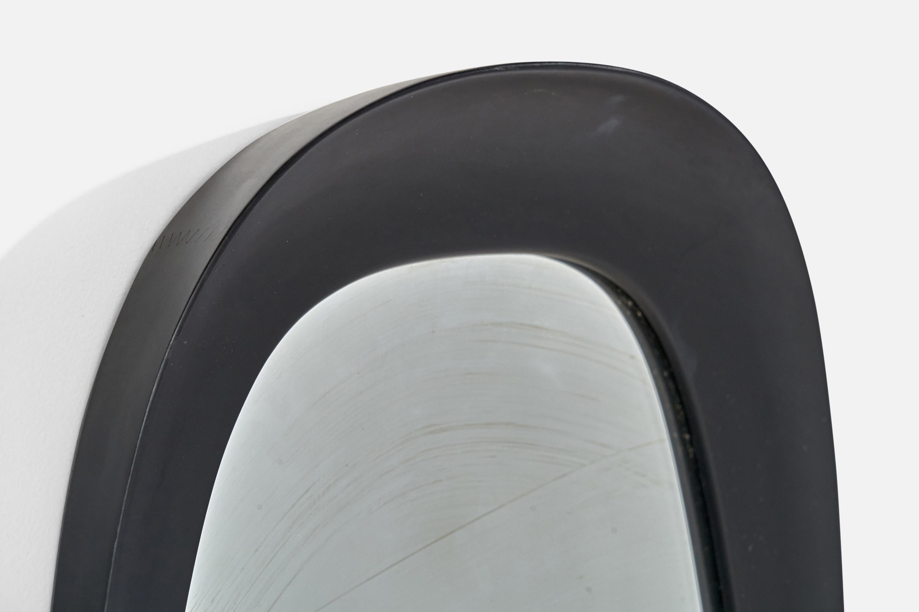 Swedish Ateljé Glas & Trä, Wall Mirror, Wood, Sweden, 1960s For Sale