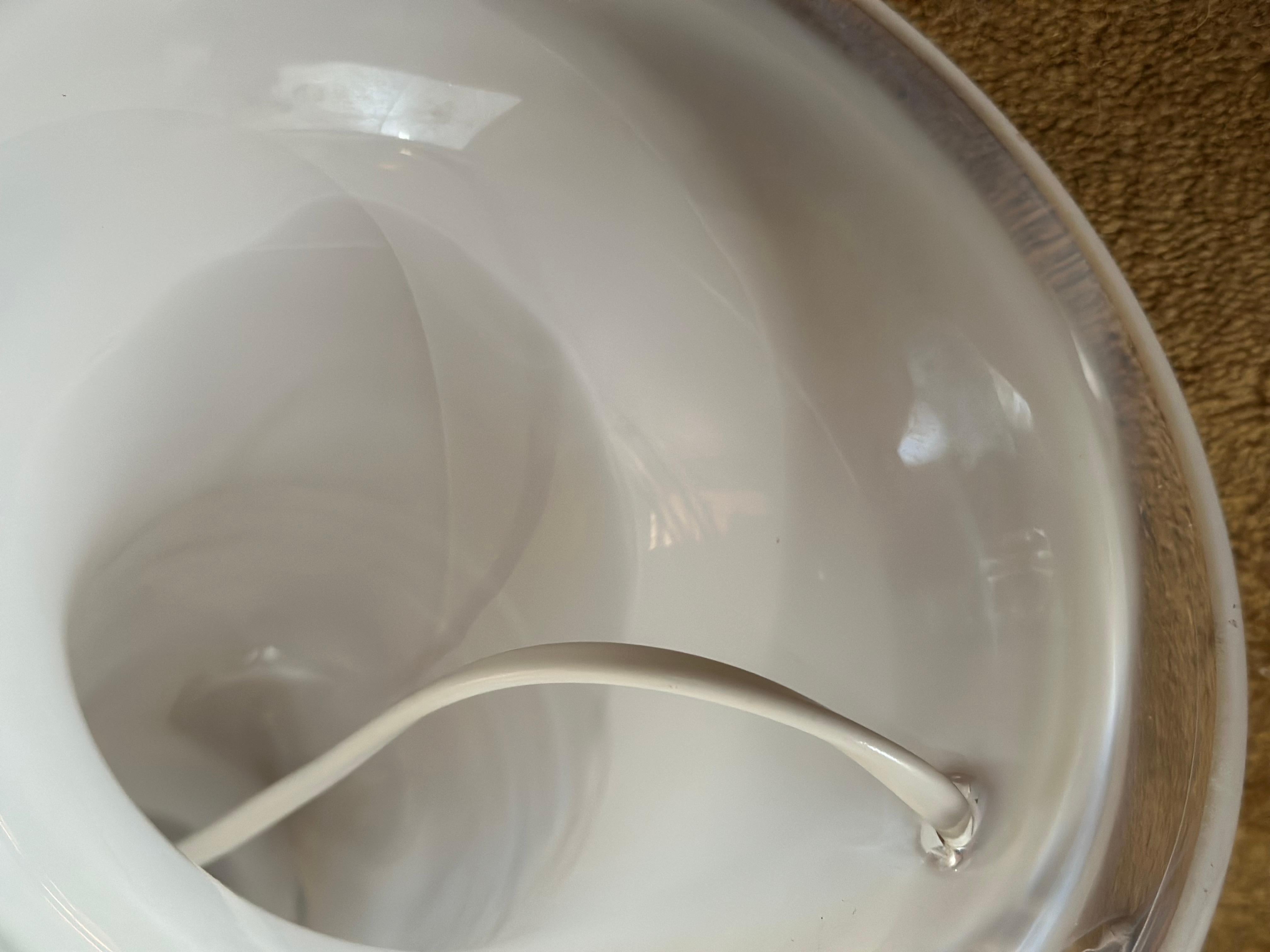 Atelje Lyktan Large Glass Table Lamp by Hanne Dreutler. 1980s. For Sale 2