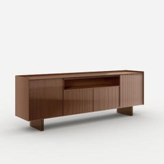Ateria Glass Sideboard by Tonelli Design, Made in Italy.