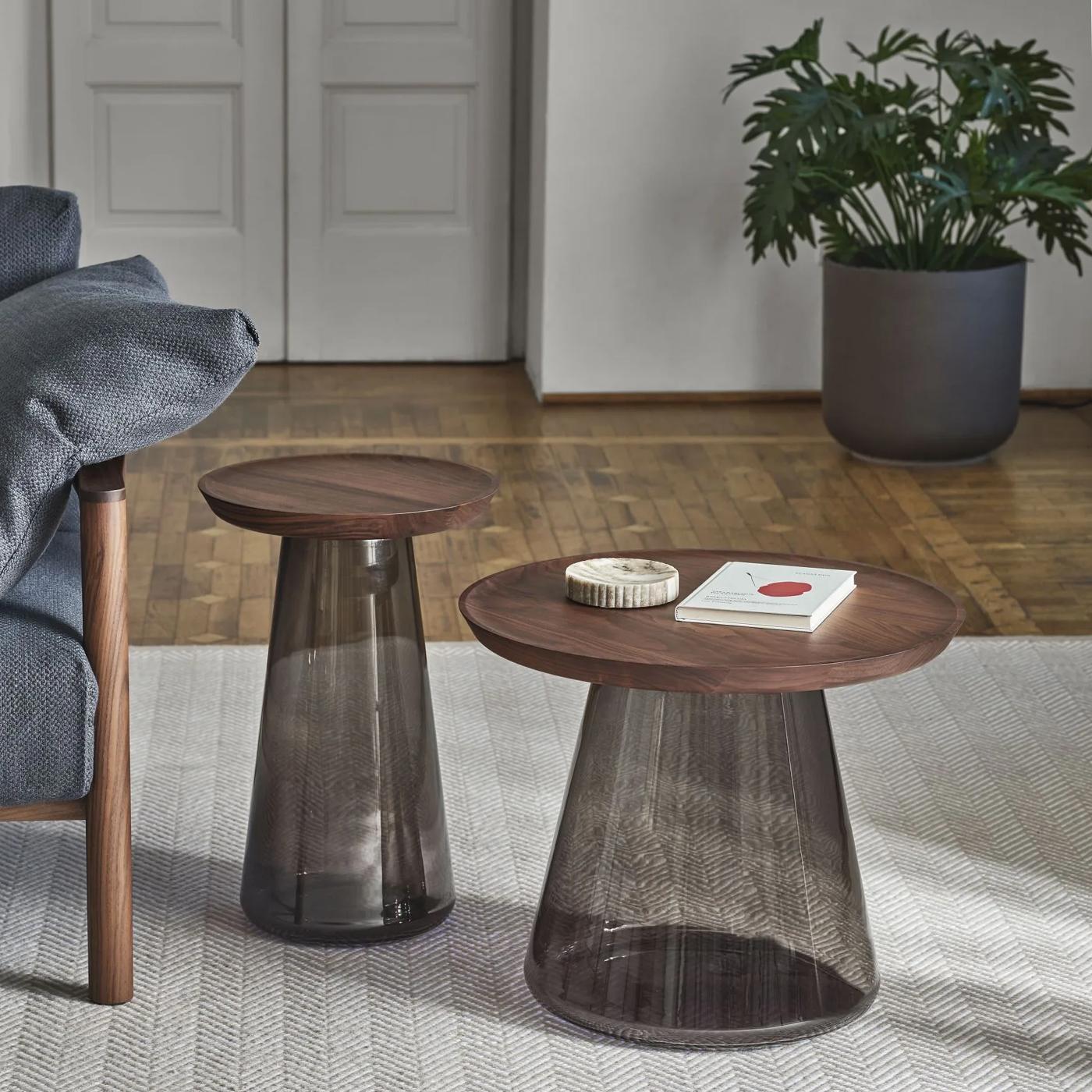 Verre Grande table d'appoint Aterma en vente
