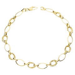 Athena 18K Gold Chain Link Bracelet