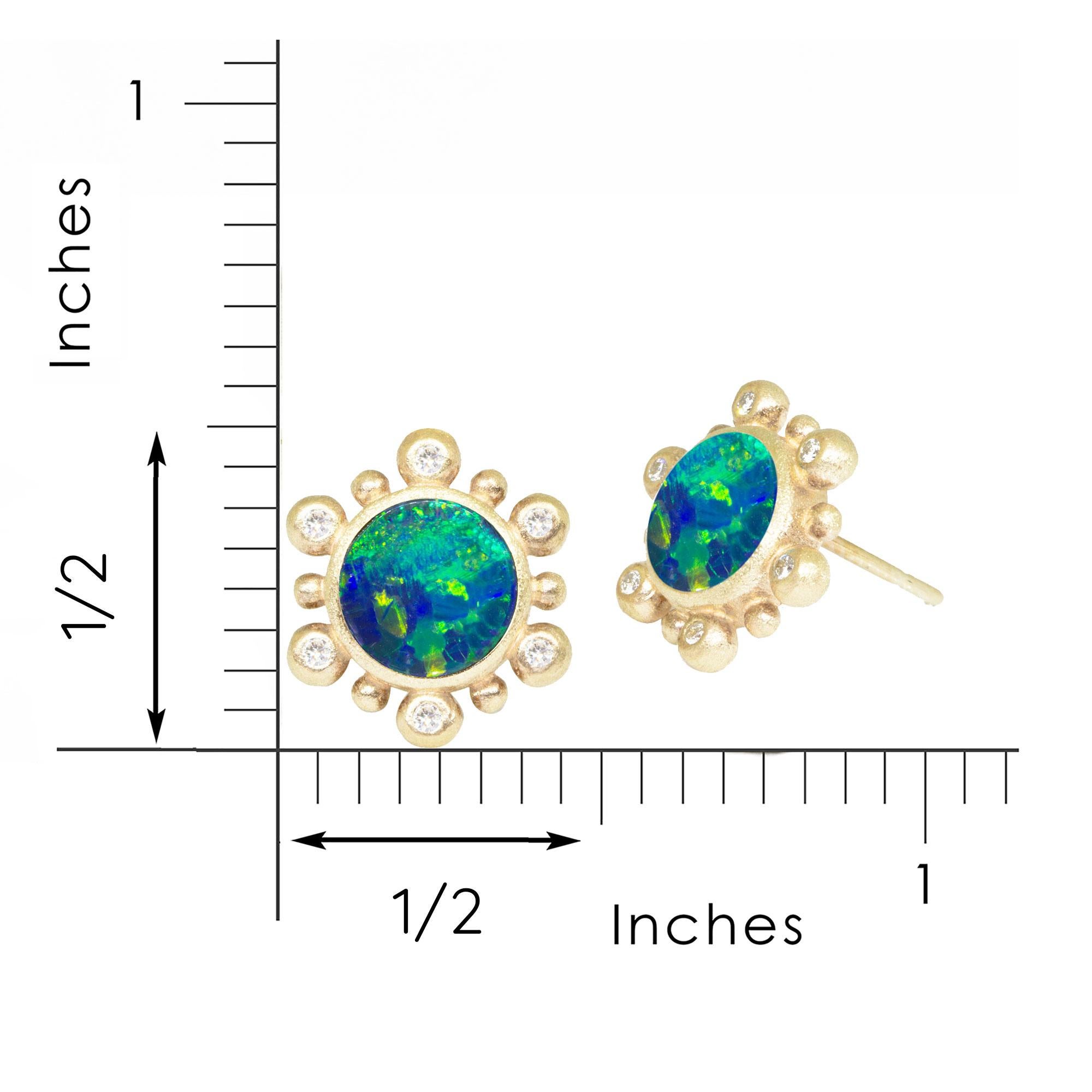 Nina Wynn Design's patent-pending earrings have an element on the back of the stud or charm to allow these pieces to transformed into multi-use, stackable and convertible styling. It can be turned into a pendant and worn on a necklace, or used as a