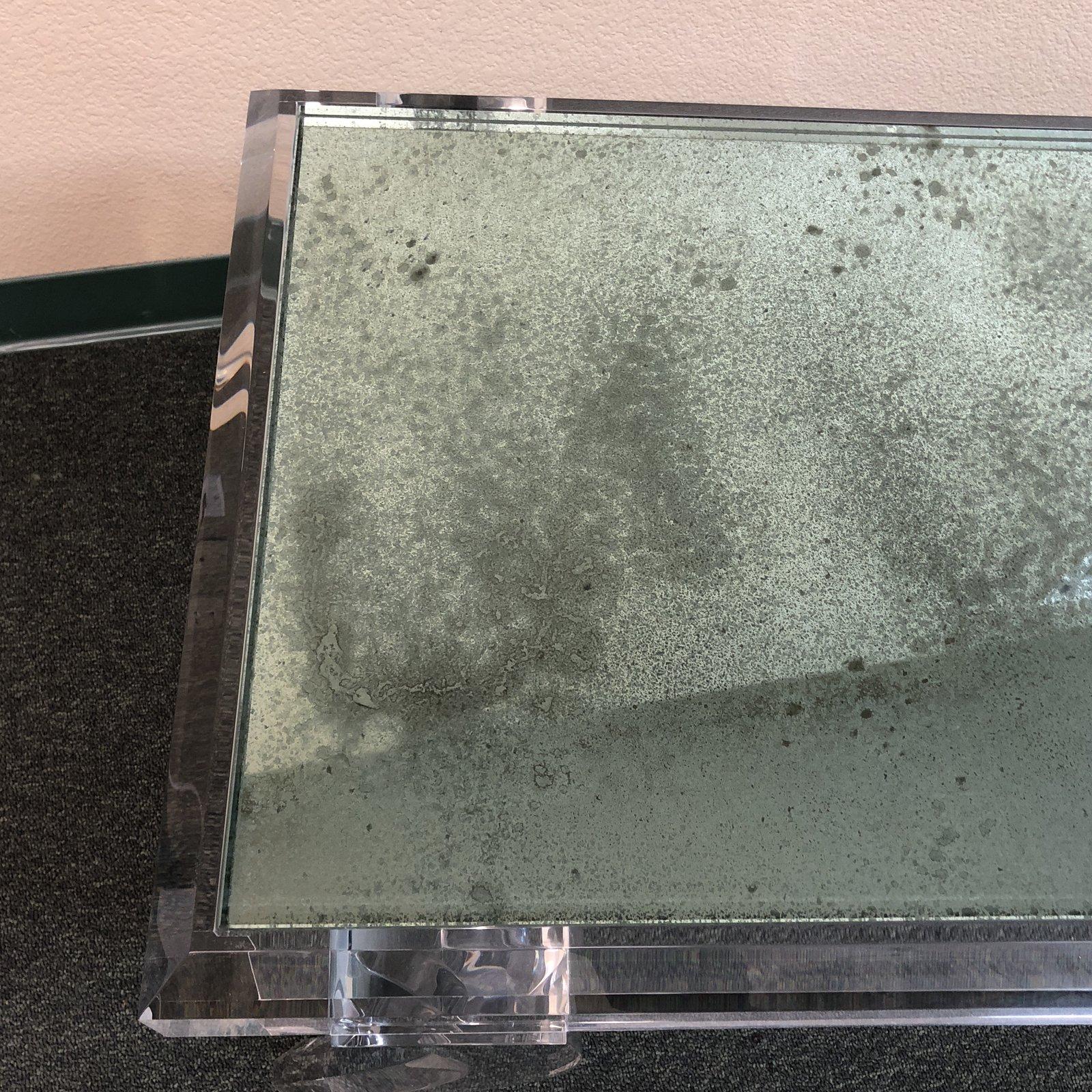 Other Athena Acrylic Cocktail Table, by Allan Knight For Sale