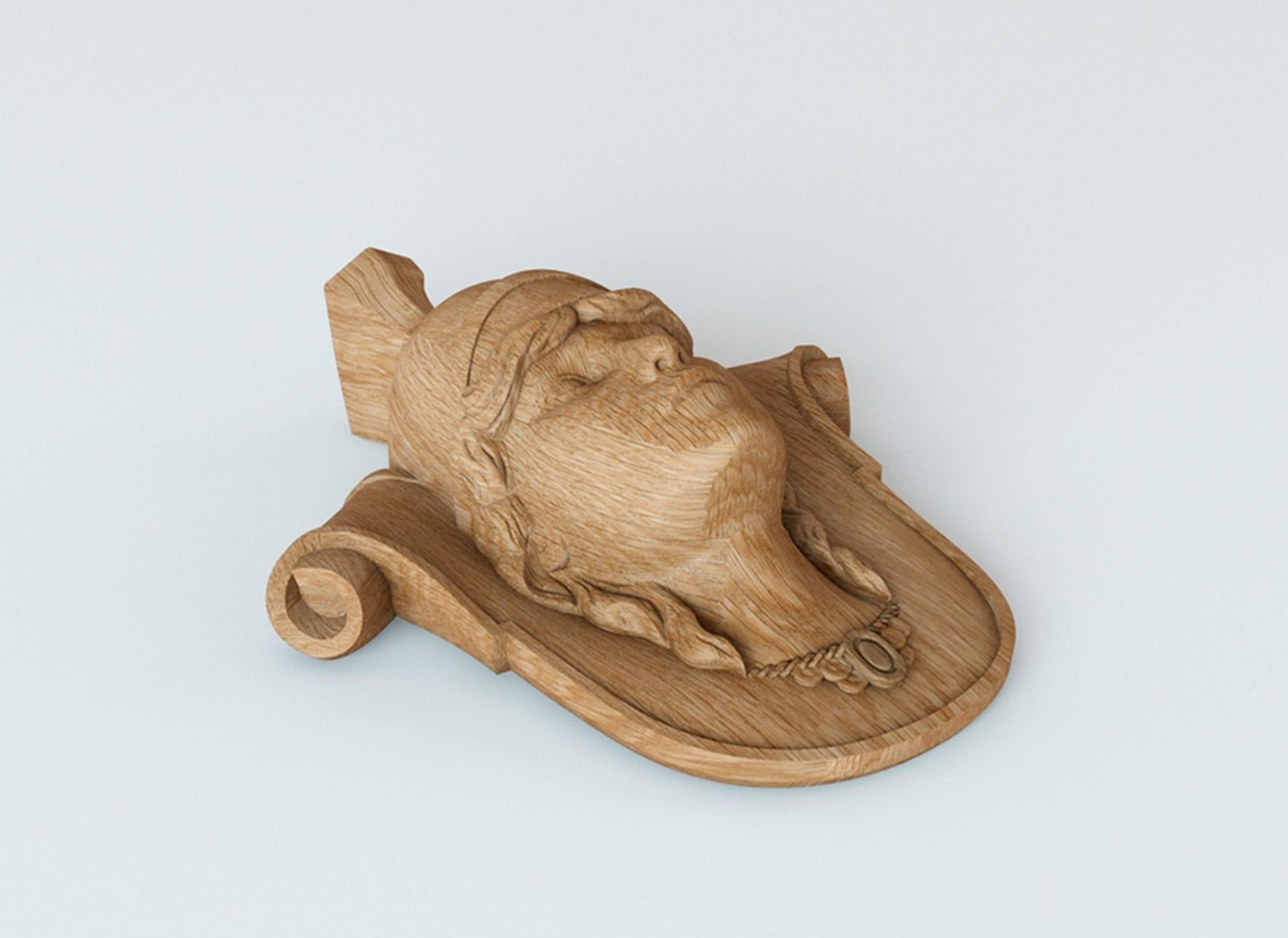 High quality carved mask from oak or beech of your choice.

>> SKU: M-003

>> Dimensions (A  x B x C):

1) 6.02