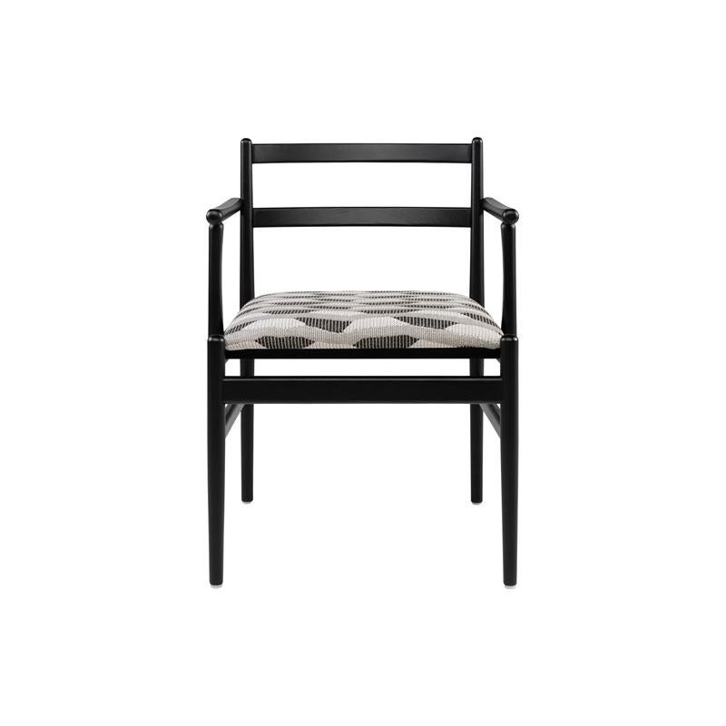 Mid-Century Modern Fauteuil Athena en Beeche noir (Lot de deux) en vente
