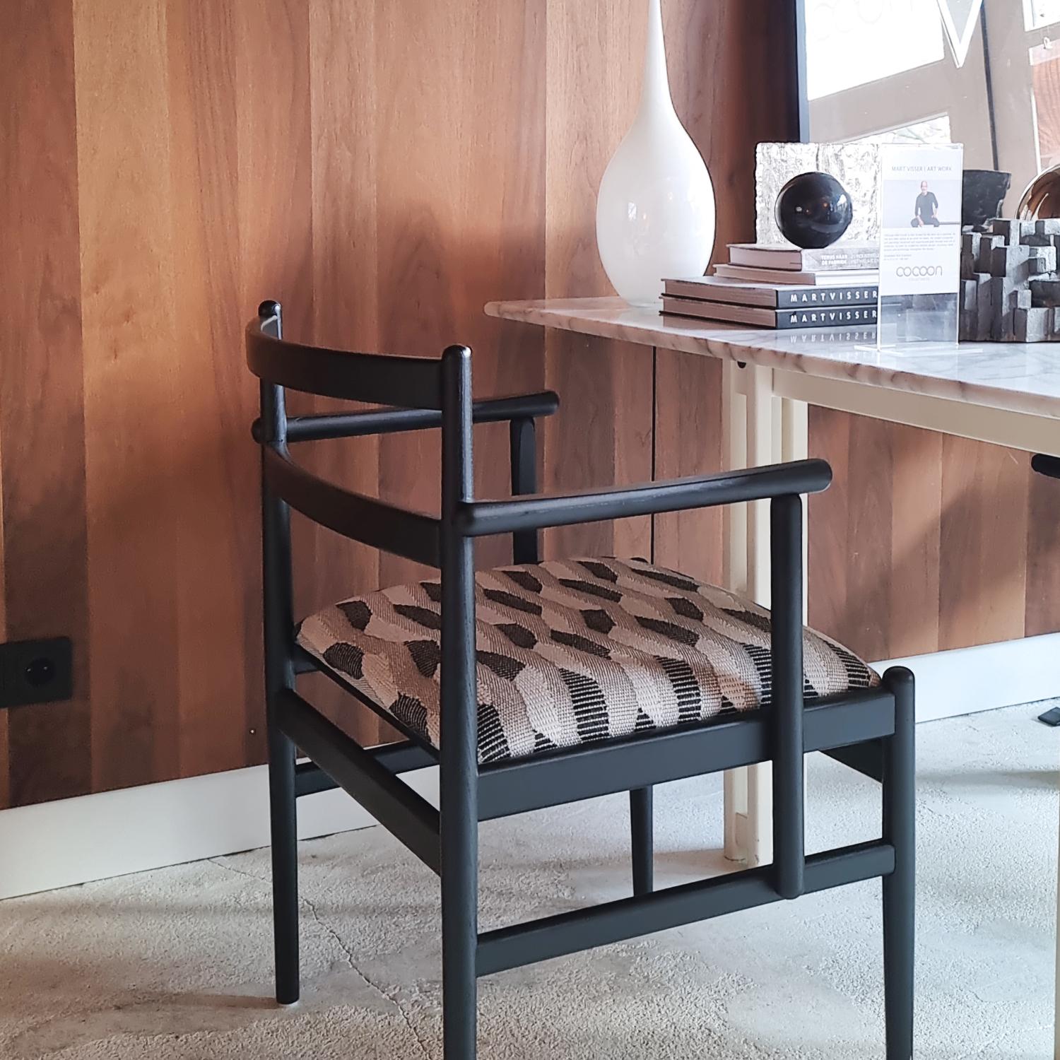 Fauteuil Athena en Beeche noir (Lot de deux) Neuf - En vente à Hilversum, NL