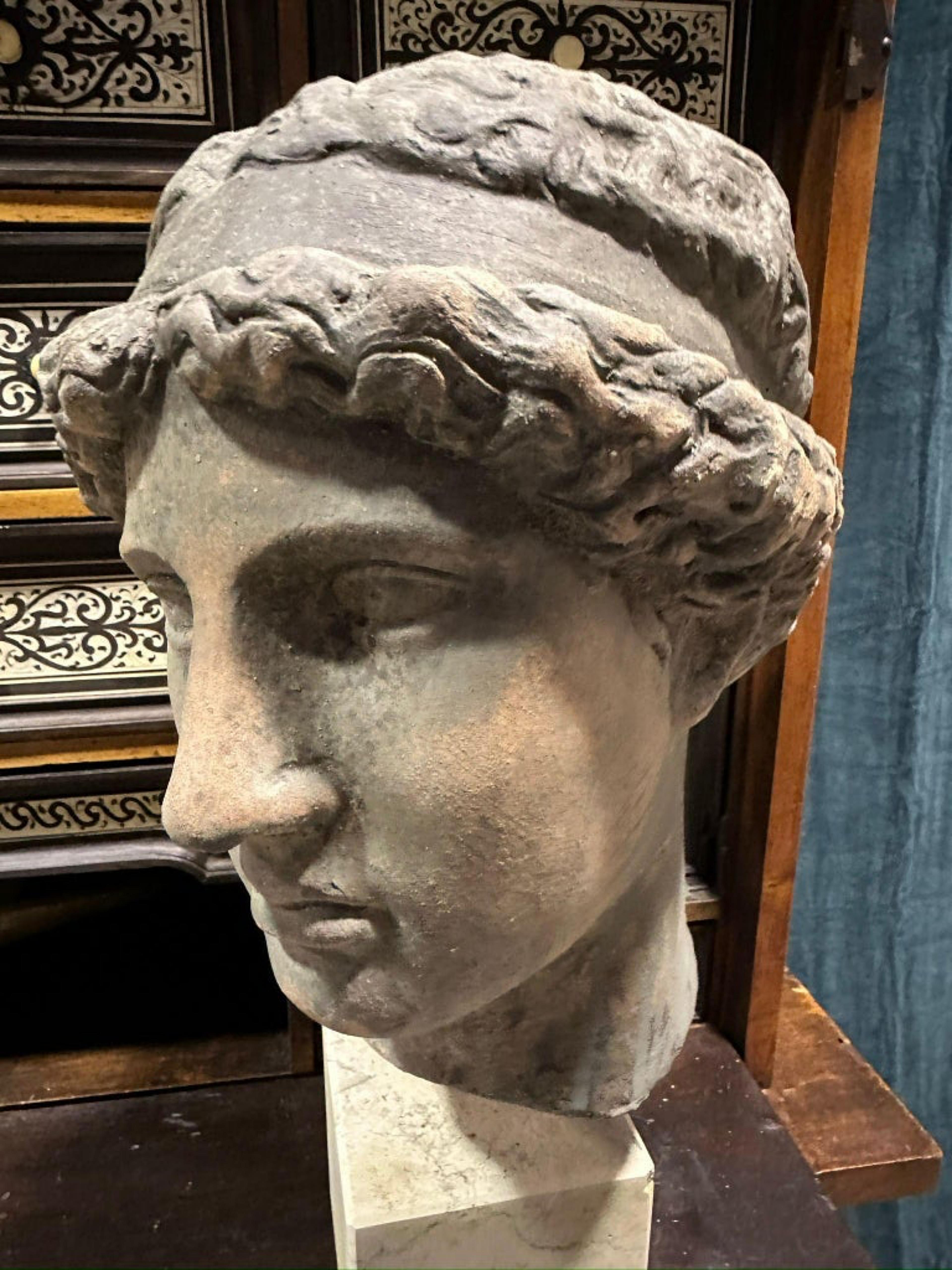 ATHENA LEMNIA BY PHIDIAS Italian Terracotta 20th Century In Good Condition In Madrid, ES