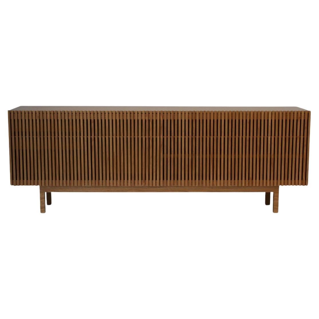 'Athena' Woodwork Natural Credenza in Woodwork