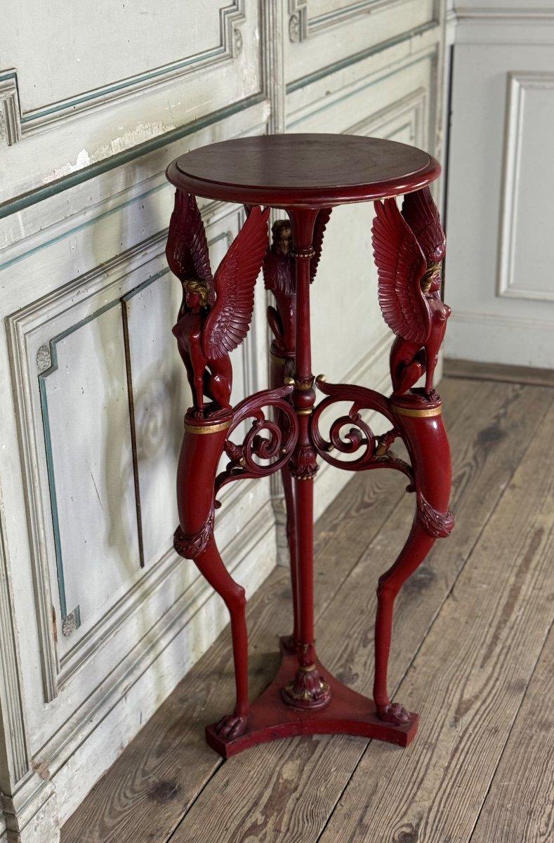 Antiquities Wood Wood, Patina rouge à l'imitation du marbre rouge antique en vente 4