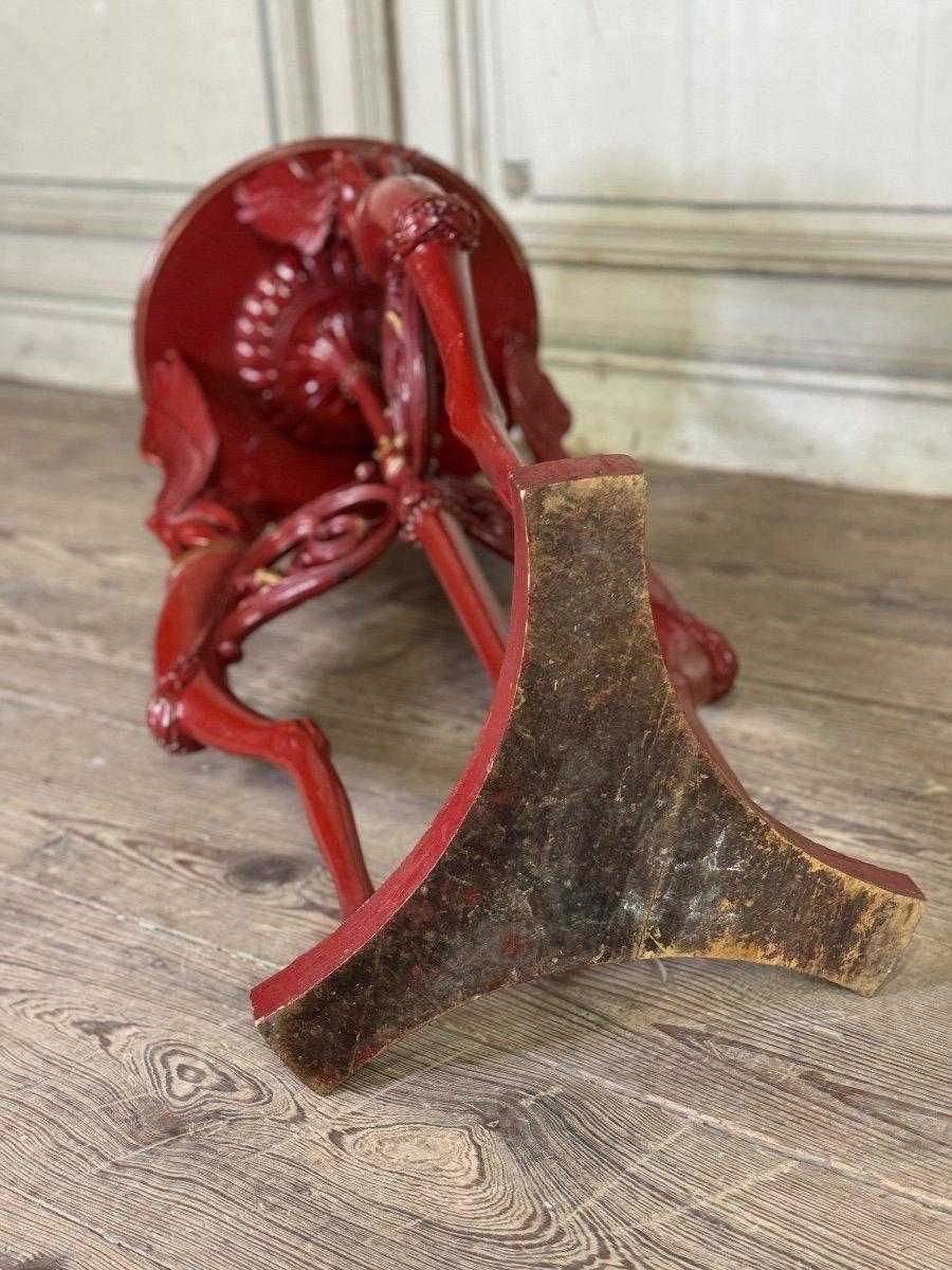 Antiquities Wood Wood, Patina rouge à l'imitation du marbre rouge antique en vente 5