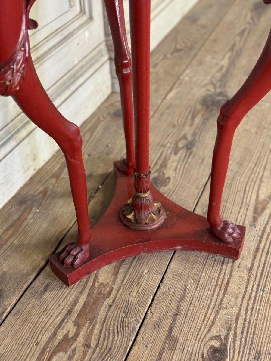 Antiquities Wood Wood, Patina rouge à l'imitation du marbre rouge antique en vente 2