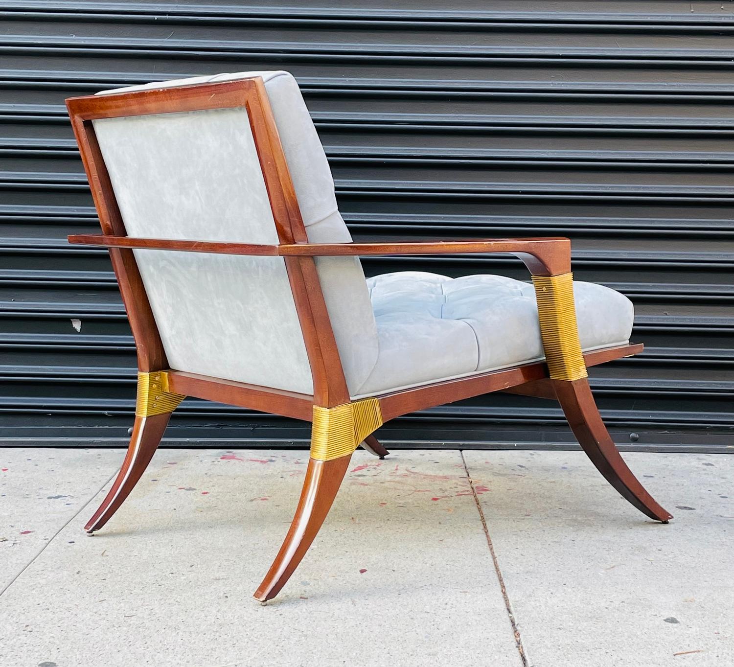 Athens Lounge Chair by Thomas Pheasant for Baker Furniture In Good Condition In Los Angeles, CA