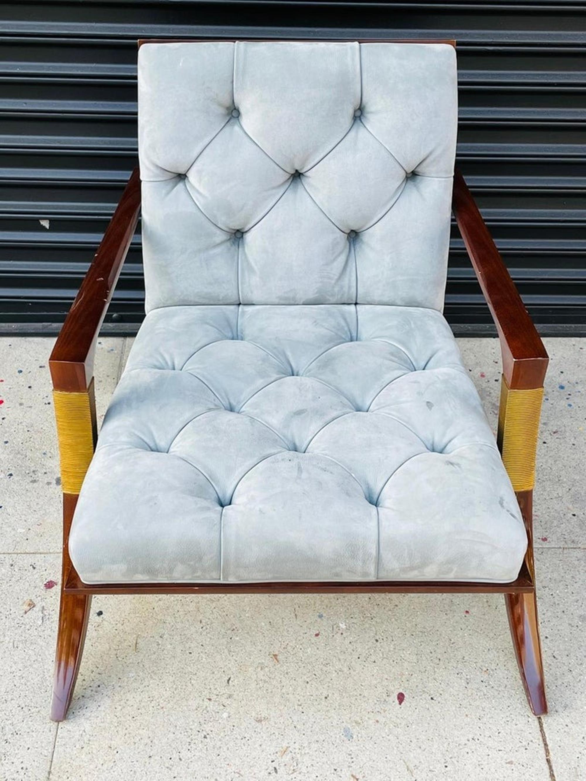 Athens Lounge Chair di Thomas Pheasant per Baker Furniture In condizioni buone in vendita a Los Angeles, CA