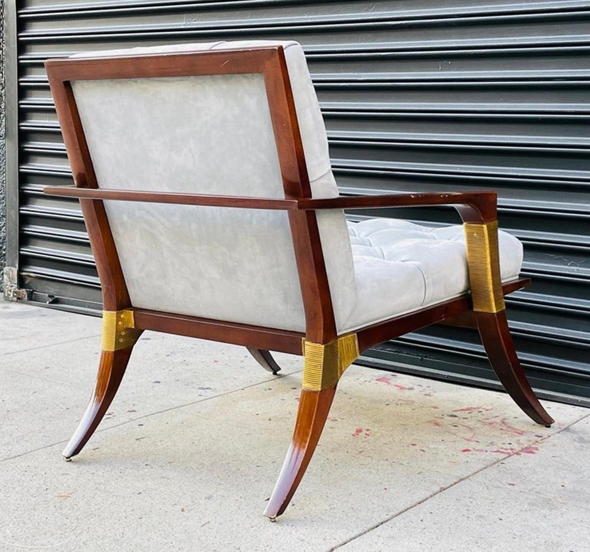 XXI secolo e contemporaneo Athens Lounge Chair di Thomas Pheasant per Baker Furniture in vendita