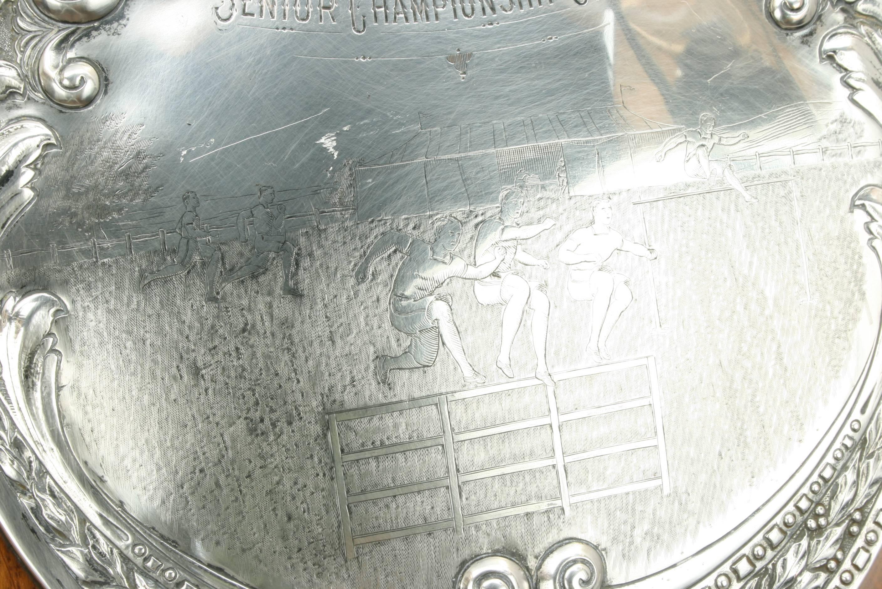 Athletics Shield Trophy In Good Condition In Oxfordshire, GB