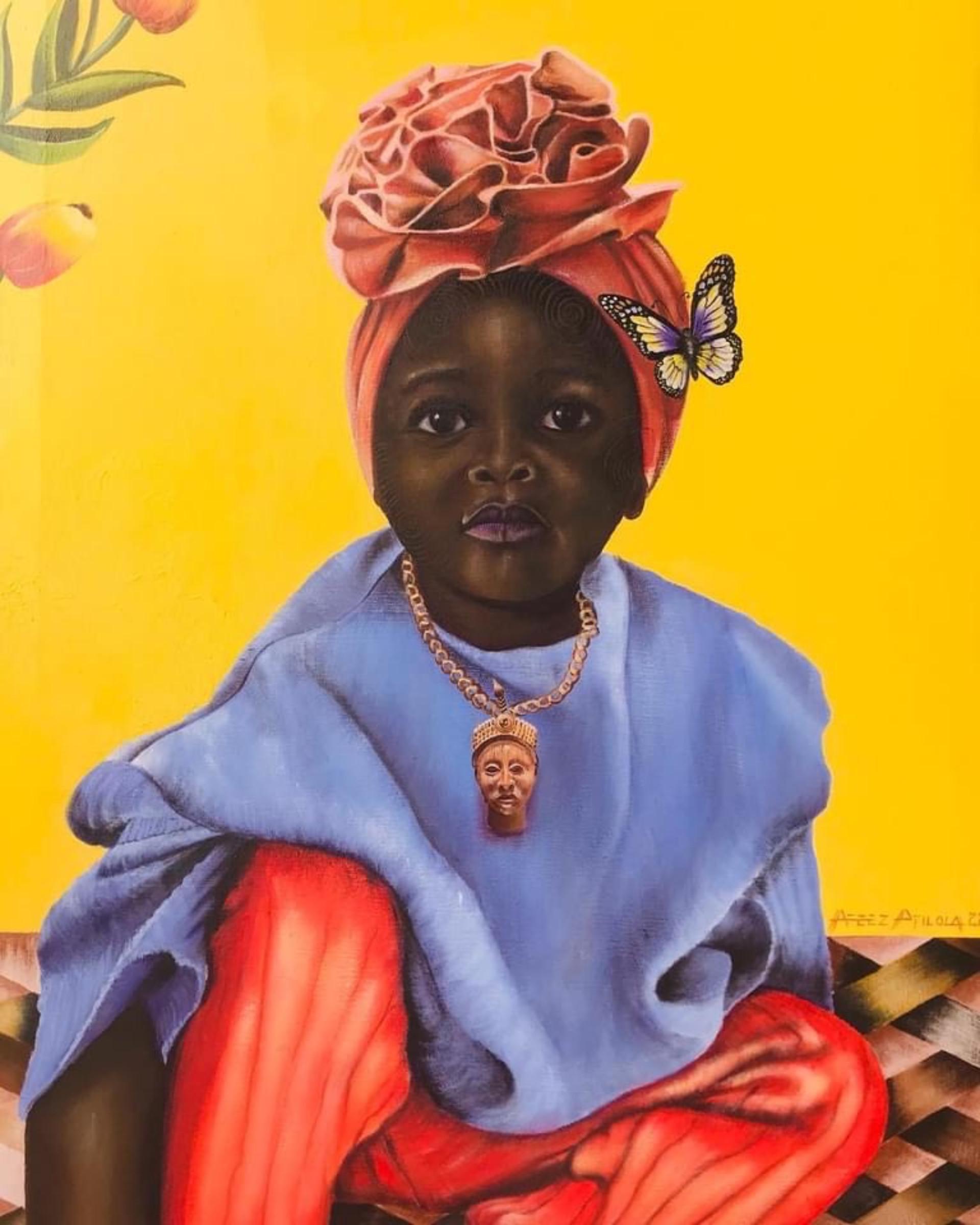 Atilola Afeez Figurative Painting - The New Way Fairer 3