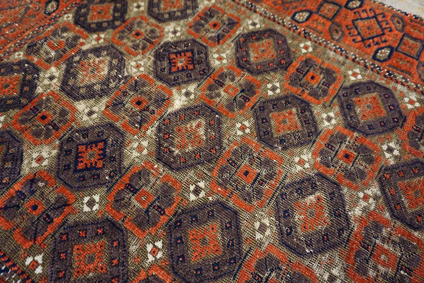 Atique Baluch Turkmen Rug 3'0