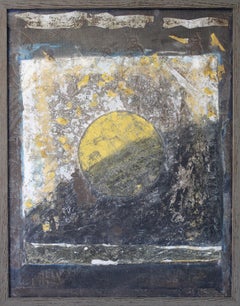 Pharaoh's Moon. 2019. Author`s technique, 100x80 cm