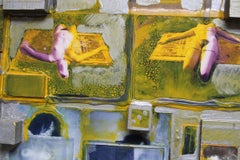 Unbekannt.  1981. Holz, Technik des Autors, Montage, 37x57 cm