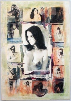 Icono. 2010. Papel, técnica mixta, 30,5x21,5 cm