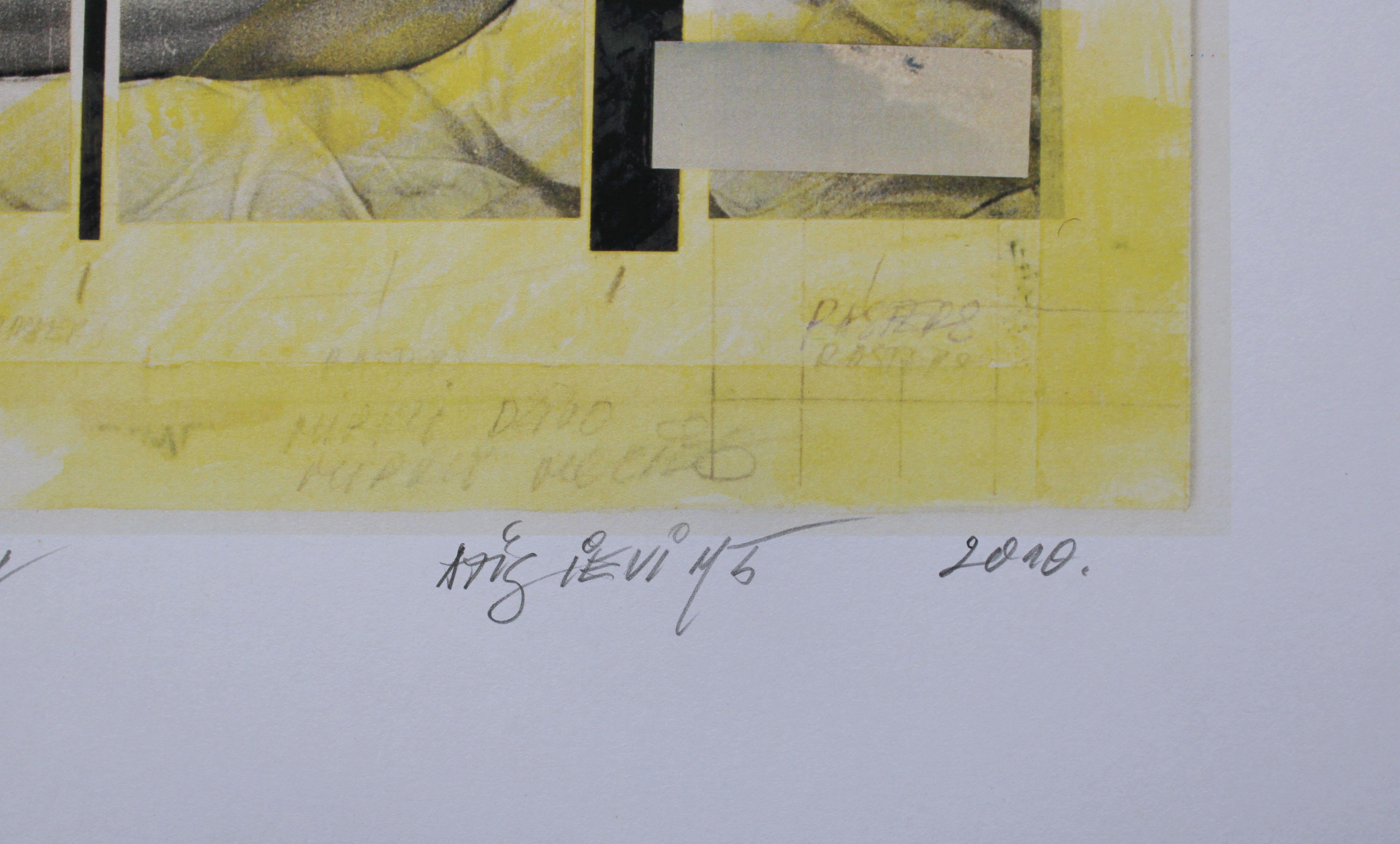 Process. 2010. Paper, mixed media, 21.5x30 cm For Sale 1