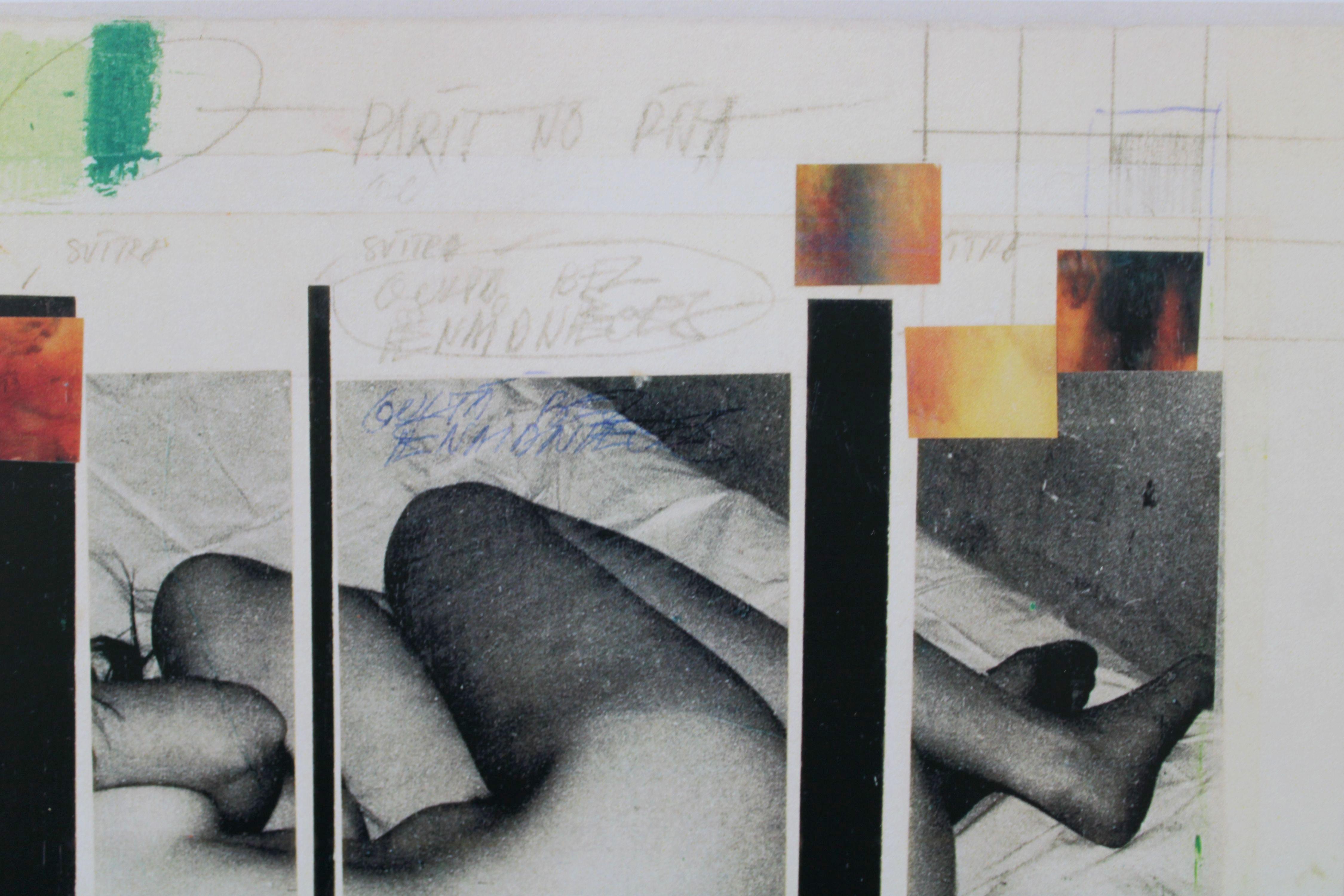 Process. 2010. Paper, mixed media, 21.5x30 cm For Sale 3