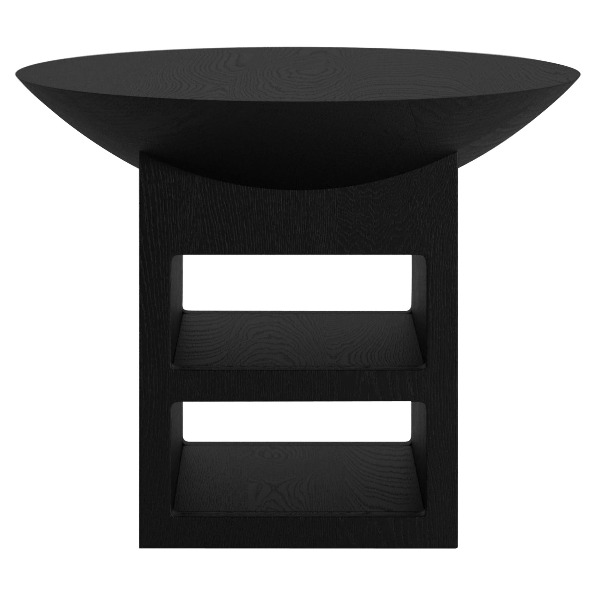 Pangea Contemporary Monolithic Coffee Table in Wood For Sale at 1stDibs