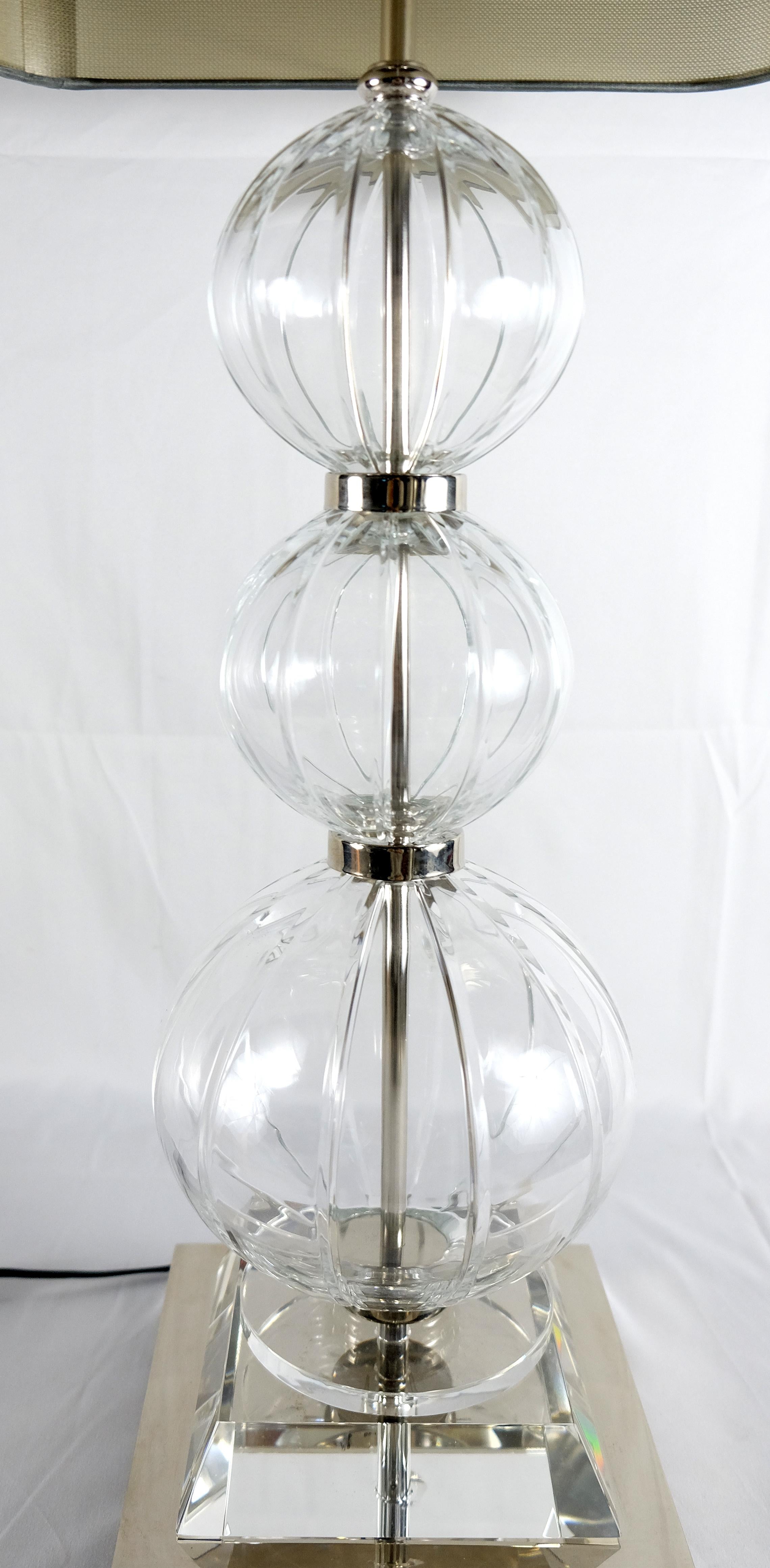 Italian Atlante Table Lamp from La Collezione Attilio Amato Laudarte Sl, Pair Available